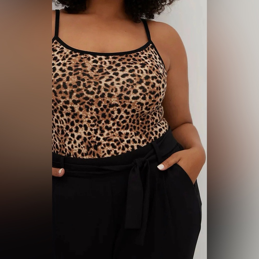 Torrid Leopard Tank Top Foxy Animal Print